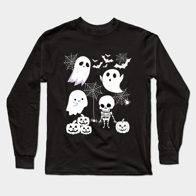 Halloweentown, Halloween Long Sleeve T-Shirt by AvocadoShop